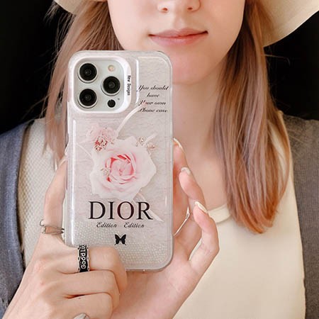 dior風 iphone 15ケース ポリエチレン