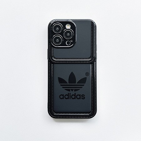 iphone 15 ケース 薄型 adidas風