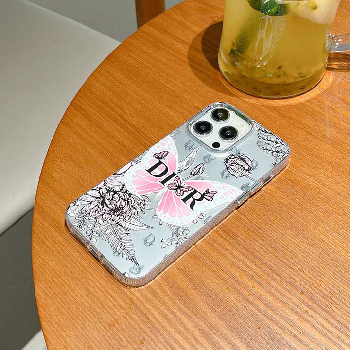 ディオール dior 花 iphone 15 プラス 携帯ケース