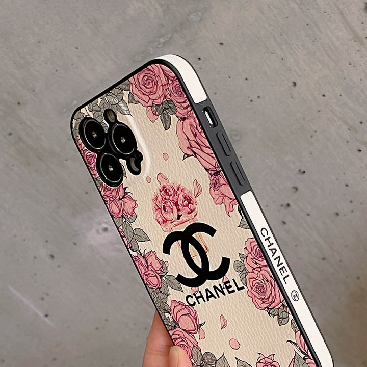 iphone 15pro max 携帯ケース 花 chanel シャネル