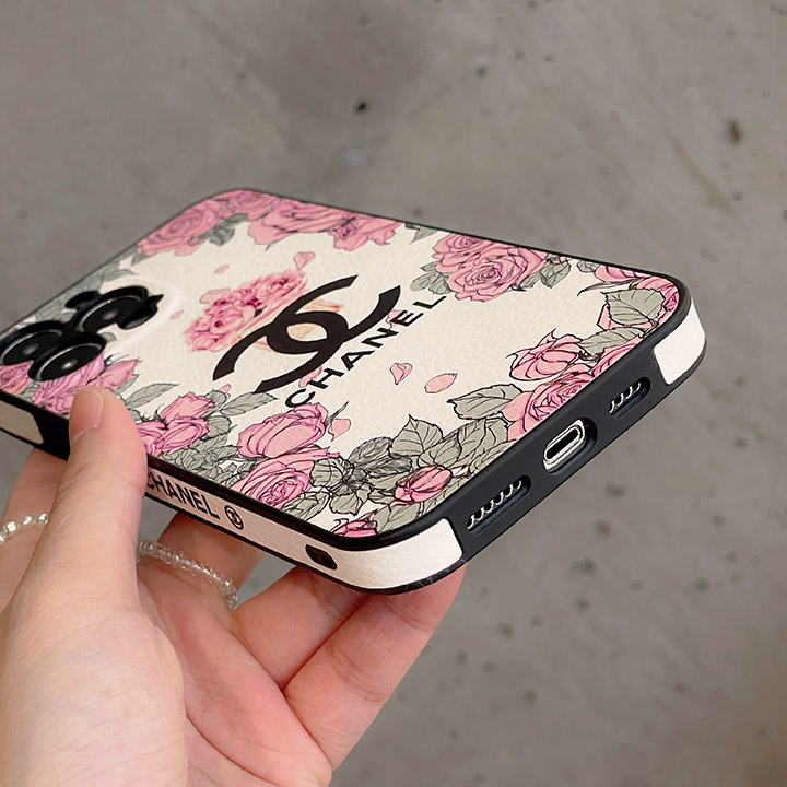 iphone 15pro max 携帯ケース 花 chanel シャネル